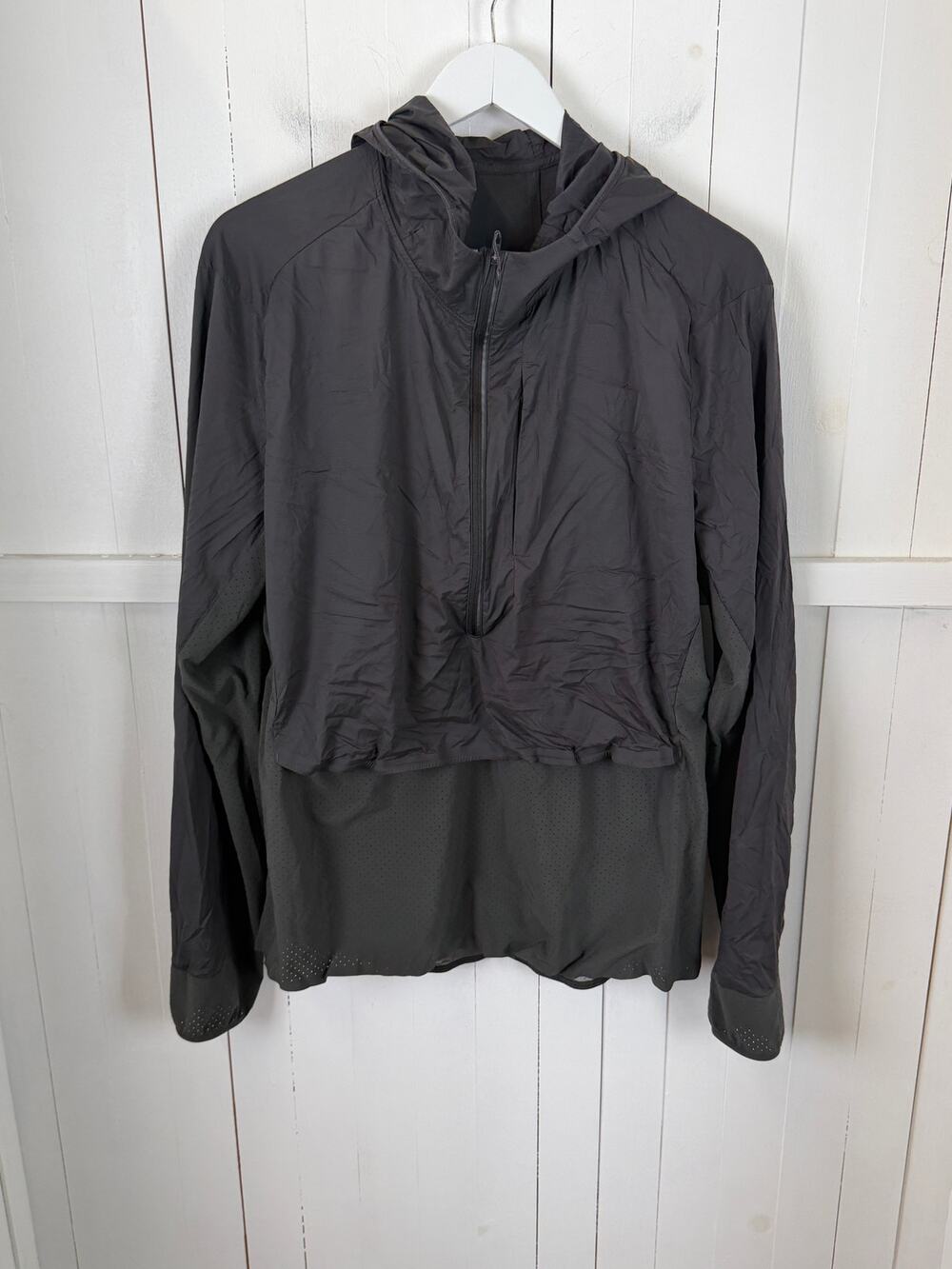 Lululemon Women's Black Windbreaker Jacket Size L